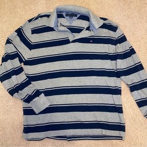 Tommy Hilfiger Long Sleeve‎ Block Stripe Polo